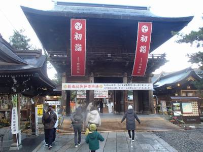 2023早朝初詣：白山神社＠新潟