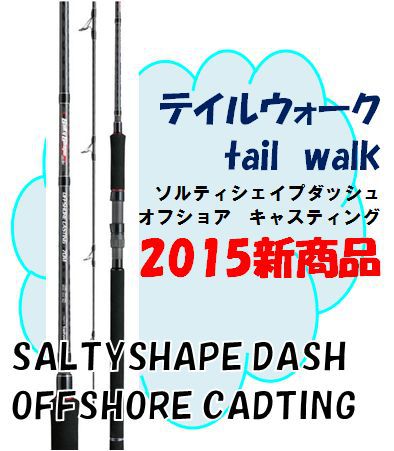 FISHING BASE:テイルウォーク(tail walk) ソルティシェイプダッシュオフショアキャスティング