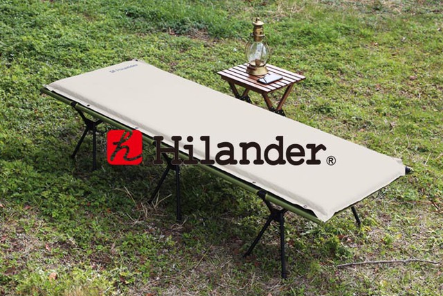 【Hilander】インフレーターマットの枕無しタイプ先行予約販売と限定クーポンのお知らせ