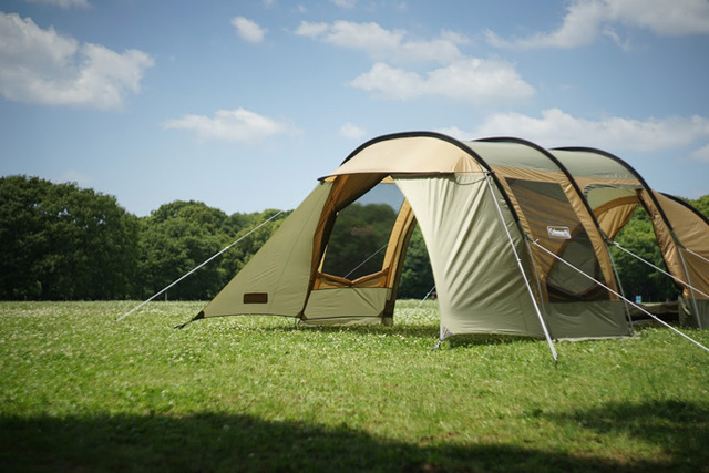 Outdoor Base Naturum Coleman 18年注目度ナンバー1 トンネル2ルームハウススタートパッケージが販売開始