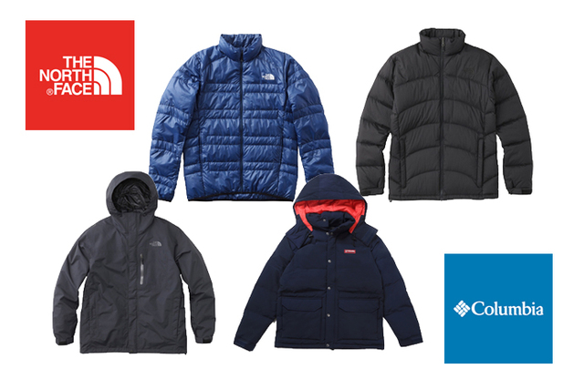 OUTDOOR BASE:THE NORTH FACE、Columbia、汎用性抜群ジャケット