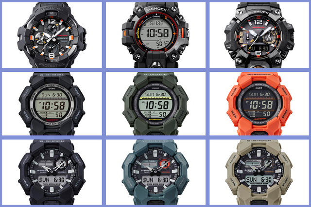 OUTDOOR BASE:【G-SHOCK(ジーショック)】Casio（カシオ）2024年8月新商品のご紹介