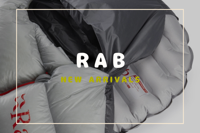 OUTDOOR BASE:【Rab(ラブ)】2025春夏アイテム入荷中