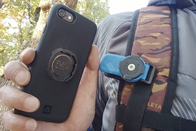 OUTDOOR BASE:QUAD LOCK 最強のスマフォのマウントシステム