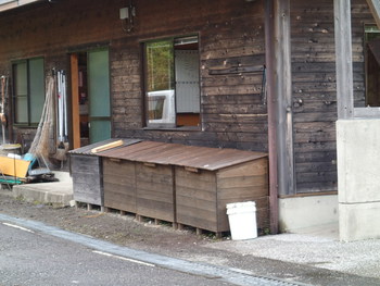 魚梁瀬で雨接待　おらんくの村篇