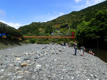 魚梁瀬で雨接待　おらんくの村篇