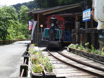 魚梁瀬で雨接待　おらんくの村篇