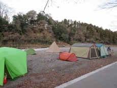 高齢化に向けたキャンプのすすめ　巾着田グルキャン