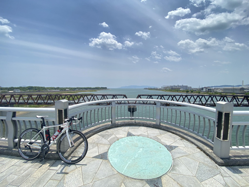 ロードバイク 赤穂 海浜大橋
