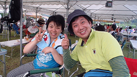 無印良品津南キャンプ場　感謝祭に参加♪