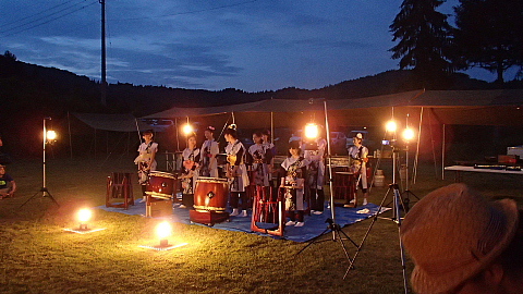 無印良品津南キャンプ場　感謝祭に参加♪