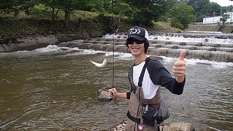 ウグイング釣り場の開拓♪