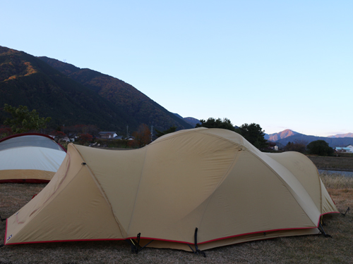 Camping in Kasukawa　2013/11/23,24