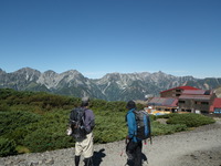 蝶ヶ岳②