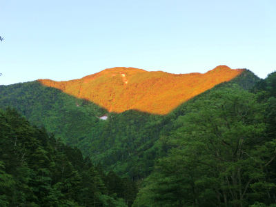 夏休み　南アルプス紀行その７