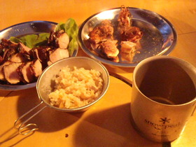 真夏のキャンプ