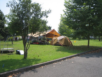 出会いの森総合公園キャンプ場