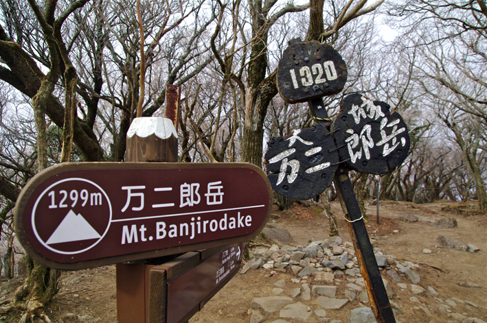 天城山（万三郎岳　1406m）日帰り　2012年1月7日