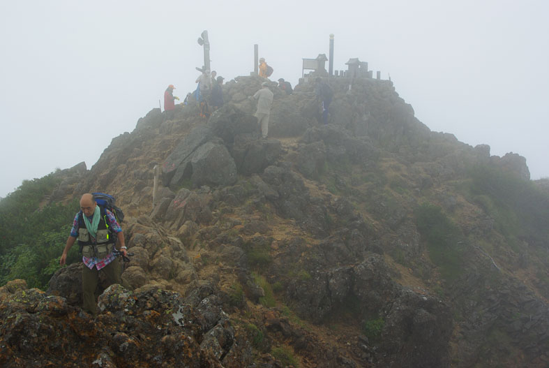 八ヶ岳 赤岳  2899m 日帰り 09年8月29日(土)