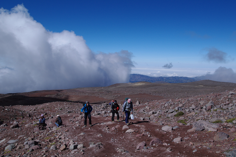 エクアドル最高峰チンボラソ(6310m)