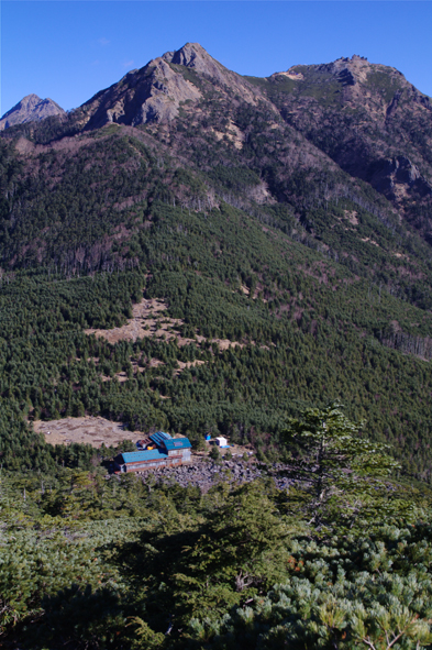 八ヶ岳　編笠山〜権現岳　日帰り 　後編