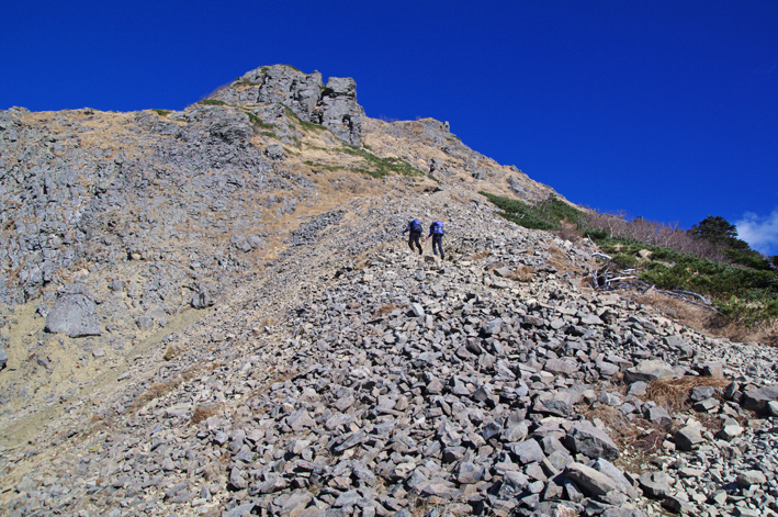 八ヶ岳　編笠山〜権現岳　日帰り 　後編