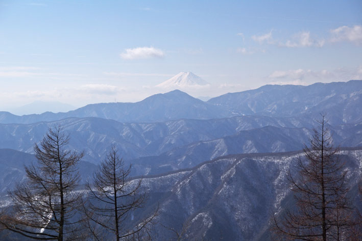 雲取山 日帰り  鴨沢コース往復　2011年2月19日