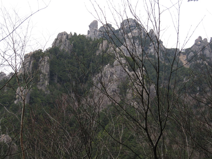 金峰山・瑞牆山　テント泊　その3