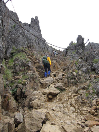 八ヶ岳 赤岳  2899m 日帰り 09年8月29日(土)