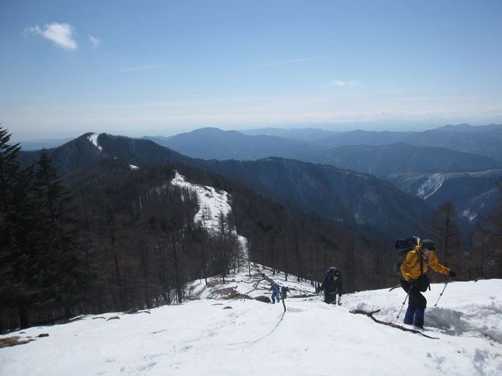 雲取山 日帰り  鴨沢コース往復　2011年2月19日