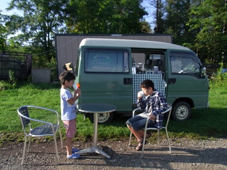 北海道旅行2010_星に手のとどく丘キャンプ場