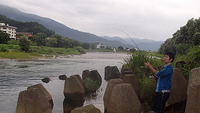 ウグイング♪　in魚野川