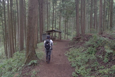陣馬山へ