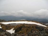 残雪？の白根山へ