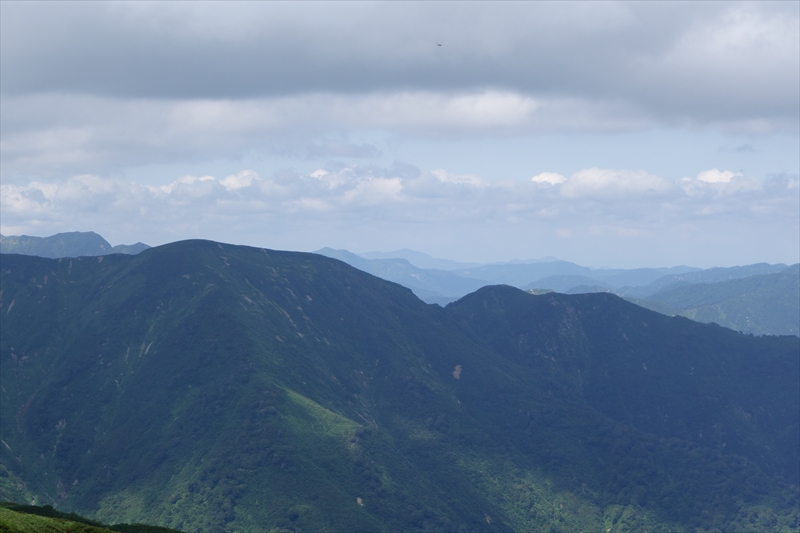 初秋、古寺鉱泉から ～大朝日岳 1,870ｍ