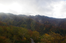 秋の白山