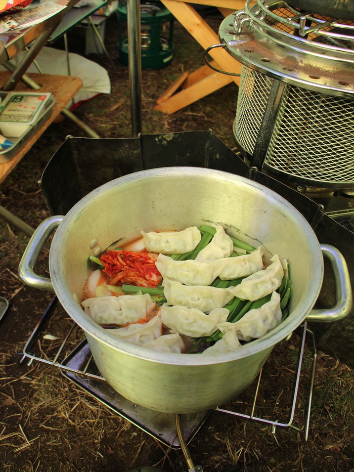 かんなの湯の裏広場