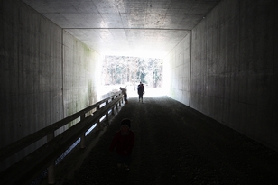 馬見ヶ崎川 唐松観音前広場　～釣りそして山へ