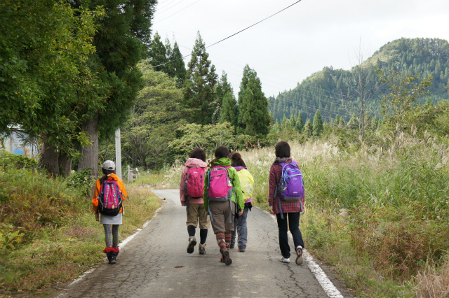 女子登山部と行く、里山トレック(*´д`*) ～白鷹山 994m