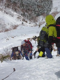 のんびり冬山、日帰りハイク　その2