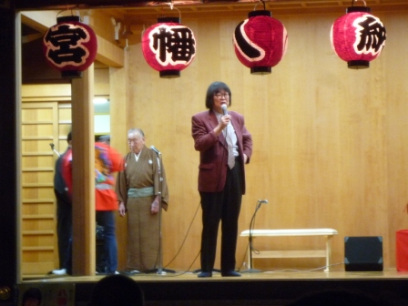 碑文谷八幡例大祭の露店