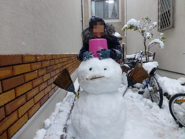 東京も雪でした！