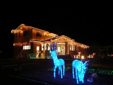 クリスマスイルミネーション（近所編）