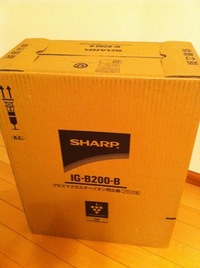 SHARP プラズマクラスターイオン発生機 2010/12/03 22:02:04
