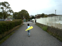 公園で遊んだ、そしてカヌーを広げてみた 2006/04/23 22:17:03
