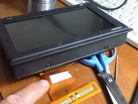 折れていたリボンケーブル