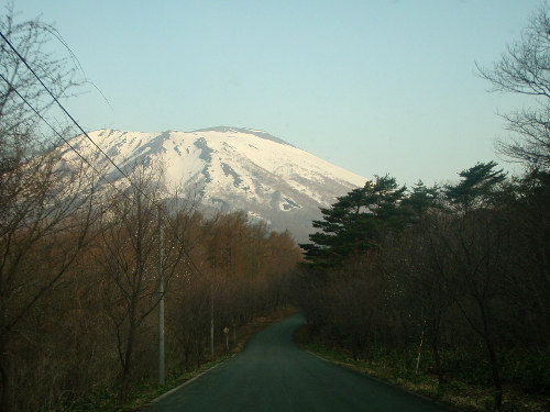 岩手山－山スキー（ハート沢滑走）①