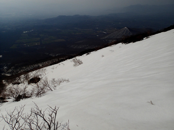 岩手山－山スキー（2015ハート沢滑走）①