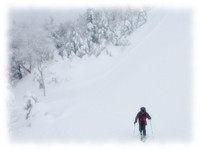 三ツ石山（松川温泉から）－山スキー①
