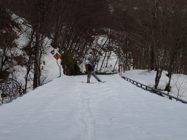 秋田駒ケ岳－山スキー（県境越え）